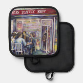 vrolijk pannenlap (Voorkant / Achterkant)