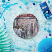 vrolijk papieren bordje (Feest)