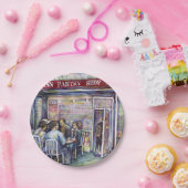 vrolijk papieren bordje (Feest)