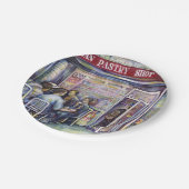 vrolijk papieren bordje (Gekanteld)