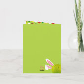 Vrolijk Pasen, aangepaste tekst Kaart (Achterkant)