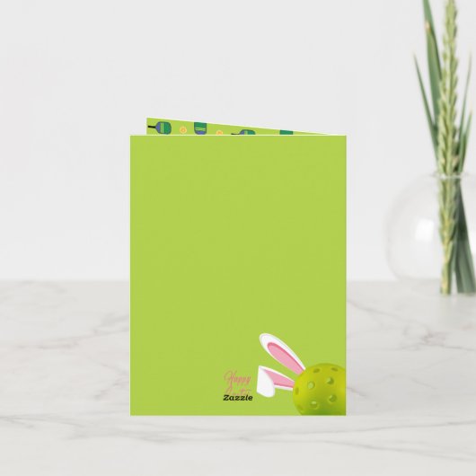 Vrolijk Pasen, aangepaste tekstkaart Kaart (Achterkant)