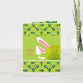 Vrolijk Pasen, aangepaste tekstkaart Kaart (Voorkant)