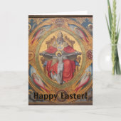 Vrolijk Pasen. Altar of the Poor Clares Feestdagen Kaart (Voorkant)