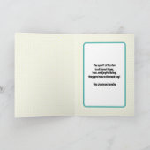 Vrolijk Pasen, atoomtijdperk, middeleeuwse moderne Feestdagen Kaart (Binnen)