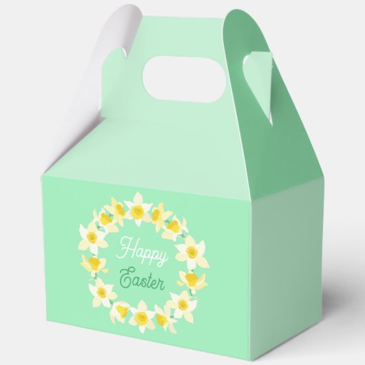Vrolijk Pasen. Bedankdoosjes (Achterkant)