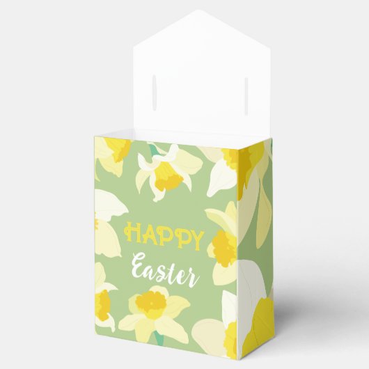 Vrolijk Pasen. Bedankdoosjes (Geopend)