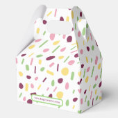 Vrolijk Pasen. Bedankdoosjes (Achterkant)