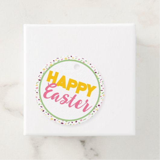 Vrolijk Pasen. Bedankjes Labels (In situ)