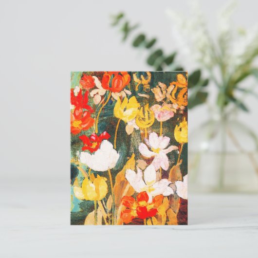 Vrolijk Pasen. Briefkaarten voor fijne kunst (Staand voorkant)