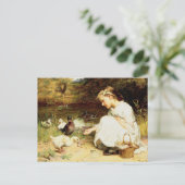 Vrolijk Pasen. Briefkaarten voor fijne kunst (Staand voorkant)