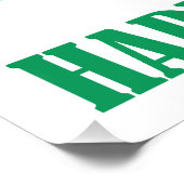 Vrolijk Pasen! christendom Perfect Poster (Hoek)