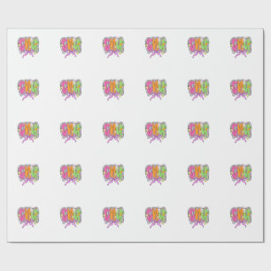 Vrolijk Pasen CNA Verpleegster Coquette Strik Koni Cadeaupapier