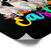 Vrolijk Pasen Drie Maltezen met Bunny Ears Poster (Hoek)