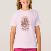 Vrolijk Pasen elke Bunny. T-shirt (Voorkant)