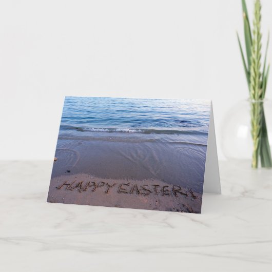 Vrolijk Pasen. Feestdagen Kaart (Voorkant)