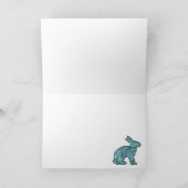 Vrolijk Pasen. Feestdagen Kaart (Binnen)