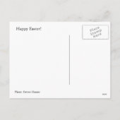 Vrolijk Pasen. Feestdagenkaart (Achterkant)