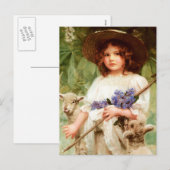 Vrolijk Pasen. Fine Art Briefkaart (Voorkant / Achterkant)