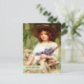 Vrolijk Pasen. Fine Art Briefkaart (Staand voorkant)