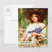 Vrolijk Pasen. Fine Art Briefkaart (Voorkant / Achterkant)