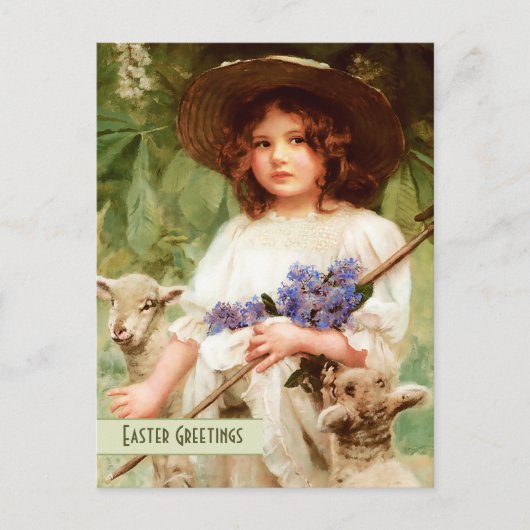 Vrolijk Pasen. Fine Art Briefkaart (Voorkant)