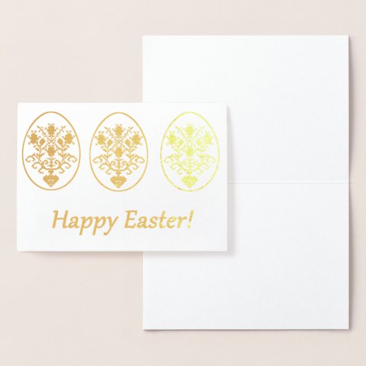 Vrolijk Pasen. Folie Kaarten (Display)