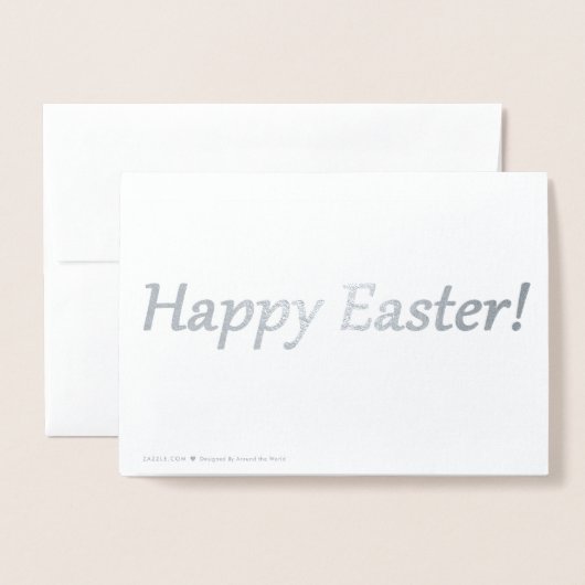 Vrolijk Pasen. Folie Kaarten (Met envelop)