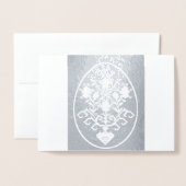 Vrolijk Pasen. Folie Kaarten (Voorkant met envelop)