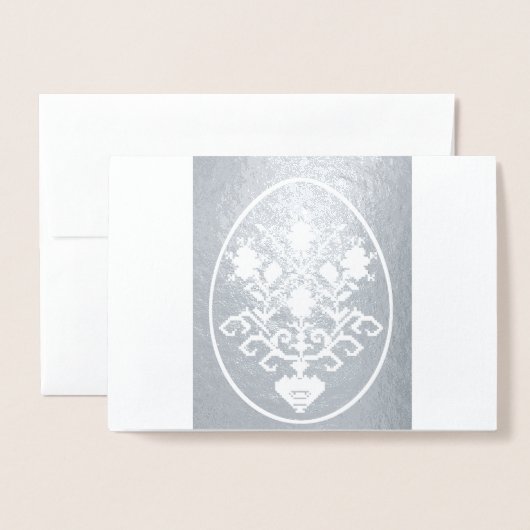 Vrolijk Pasen. Folie Kaarten (Voorkant met envelop)