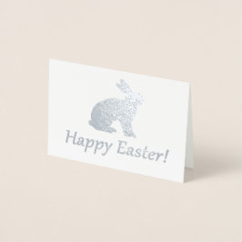 Vrolijk Pasen. Folie Kaarten