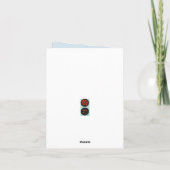 Vrolijk Pasen. Funny Easter Bunny-Wenskaarten Feestdagen Kaart (Achterkant)