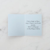 Vrolijk Pasen. Funny Easter Bunny-Wenskaarten Feestdagen Kaart (Binnen)