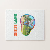 Vrolijk Pasen! geloof Legpuzzel (Horizontaal)