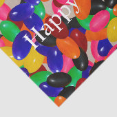 Vrolijk Pasen. Gift voor Jelly Bean Tissue Paper Tissuepapier (Detail)