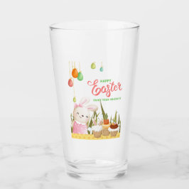 vrolijk pasen glas