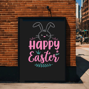 Vrolijk Pasen. grappig Perfect Poster