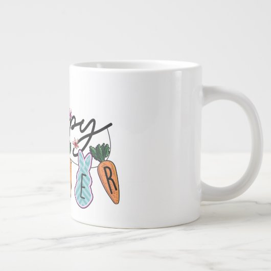 Vrolijk Pasen. Grote Koffiekop (Rechts)