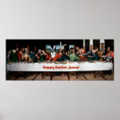 Vrolijk Pasen, Jezus. Funny Easter Poster (Voorkant)