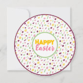 Vrolijk Pasen. Kaart (Voorkant)