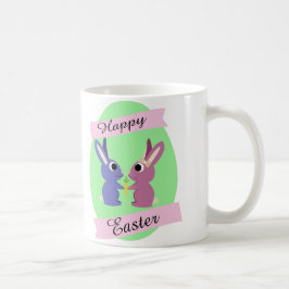Vrolijk Pasen. Keerbunnies Koffiemok