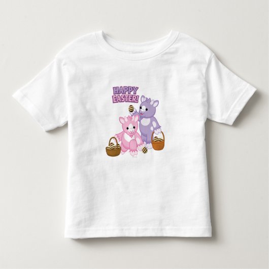 Vrolijk Pasen. Kinder Shirts (Voorkant)