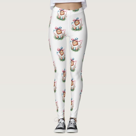 Vrolijk Pasen. Leggings (Voorkant)