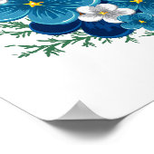 Vrolijk Pasen met een Baby-griet Poster (Hoek)