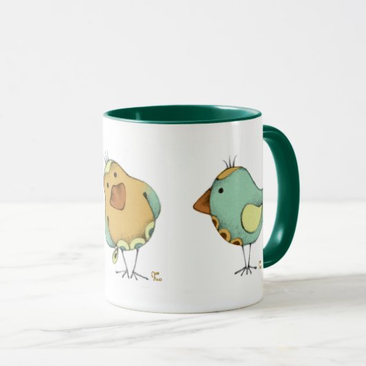 Vrolijk Pasen. Mok (Voorkant rechts)