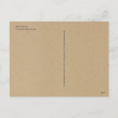 Vrolijk Pasen, narcissen, smaffodil, ei en griet Feestdagenkaart (Achterkant)