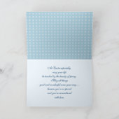 Vrolijk Pasen.  ontwerp Pasen Feestdagen Kaart (Binnen)