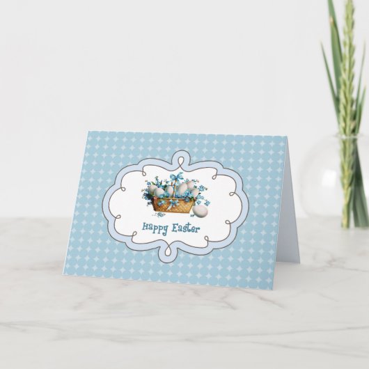 Vrolijk Pasen.  ontwerp Pasen Feestdagen Kaart (Voorkant)