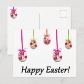 Vrolijk Pasen. (op Oekraïens geïnspireerd) Briefkaart (Voorkant / Achterkant)