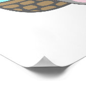 Vrolijk Pasen. Paasbunny Poster (Hoek)